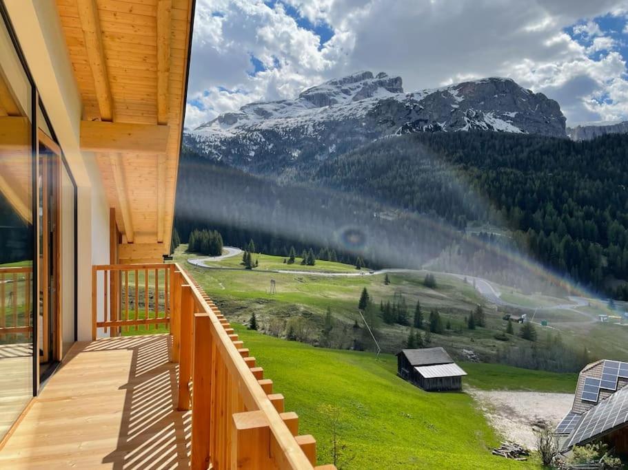 Luxury Chalet Liosa - Ski In Ski Out - Amazing View Corvara In Badia Exterior foto