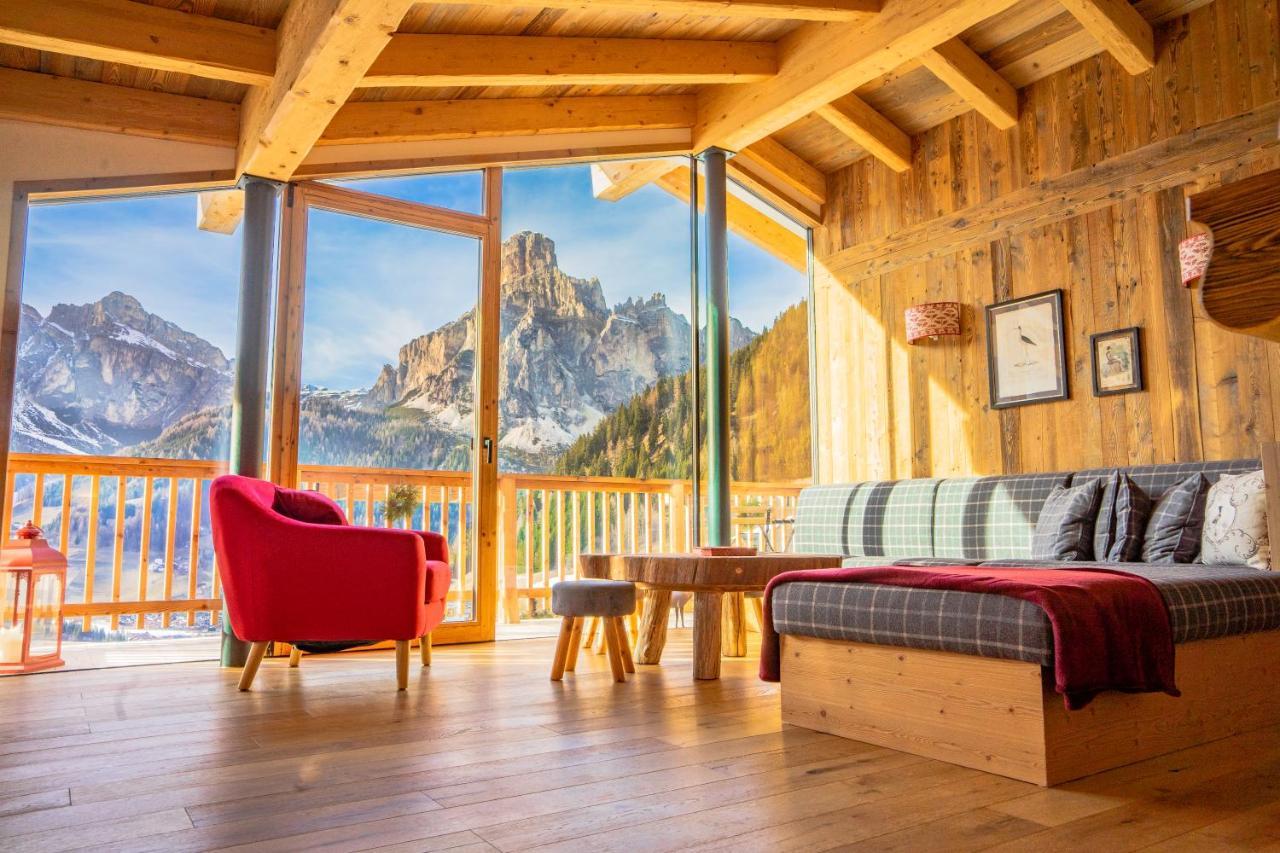 Luxury Chalet Liosa - Ski In Ski Out - Amazing View Corvara In Badia Exterior foto