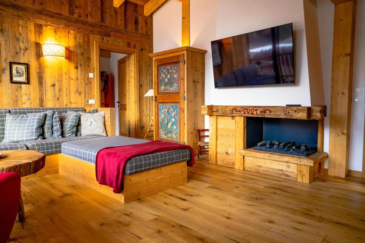 Luxury Chalet Liosa - Ski In Ski Out - Amazing View Corvara In Badia Exterior foto