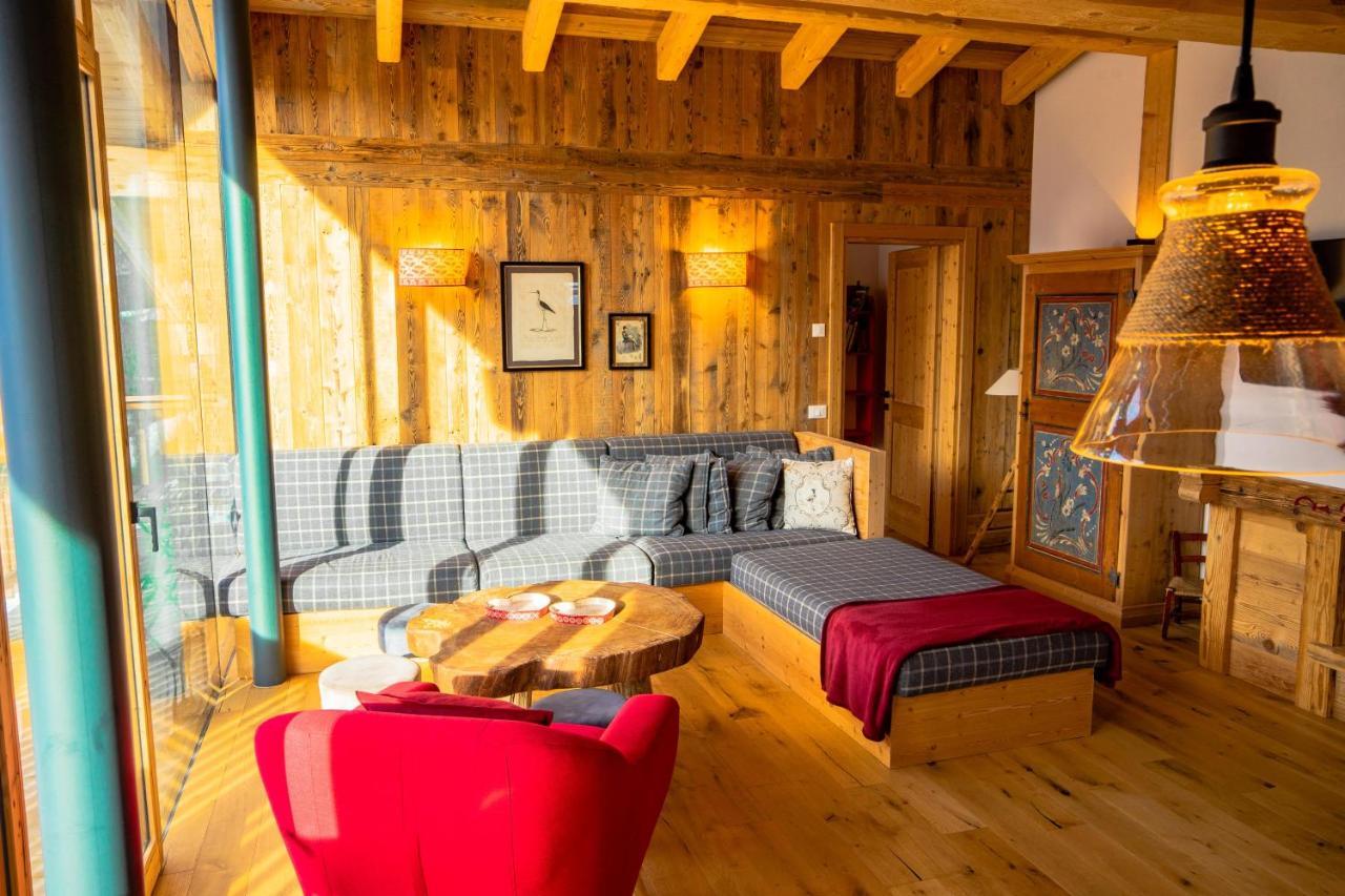 Luxury Chalet Liosa - Ski In Ski Out - Amazing View Corvara In Badia Exterior foto