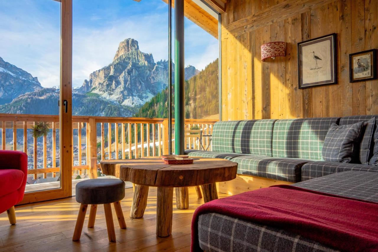 Luxury Chalet Liosa - Ski In Ski Out - Amazing View Corvara In Badia Exterior foto