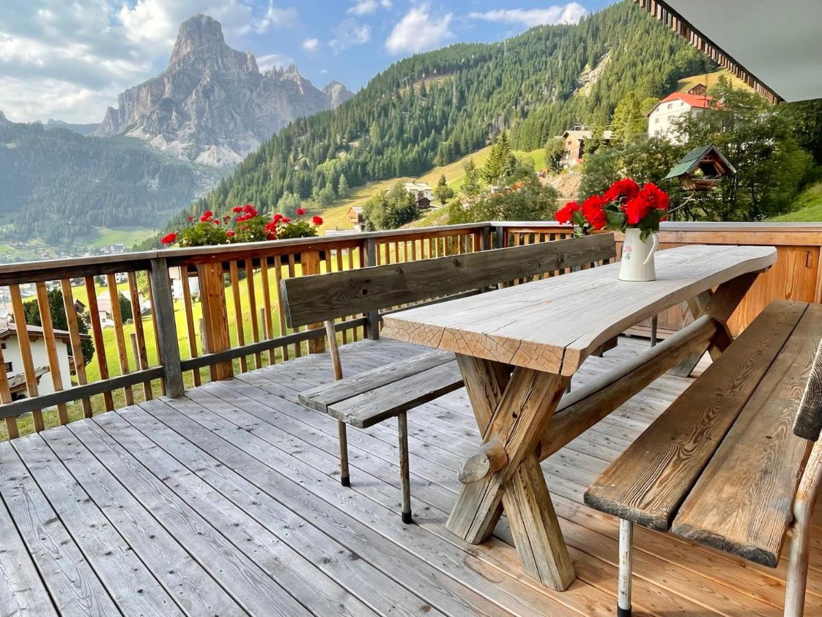 Luxury Chalet Liosa - Ski In Ski Out - Amazing View Corvara In Badia Exterior foto